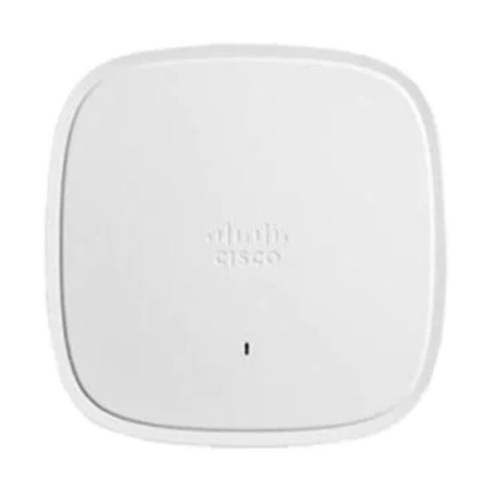 Access Point Cisco Catalyst C9120AXI-A Wi-Fi 6 vista frontal con diseño compacto y moderno para redes empresariales