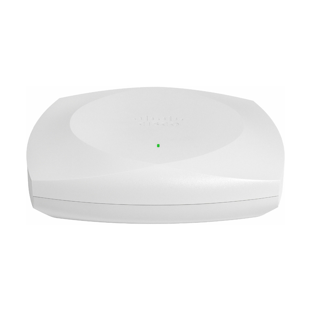 Access point Cisco CW9176I-CFG Wireless con 3 bandas 4x4 y 3 radios visto de frente en fondo blanco