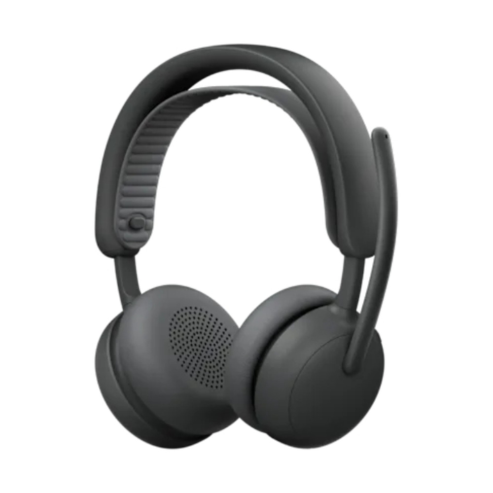 Audífonos Logitech Zone Wireless 2 ES modelo 981-001764 en color negro con micrófono brazo para uso inalámbrico corporativo