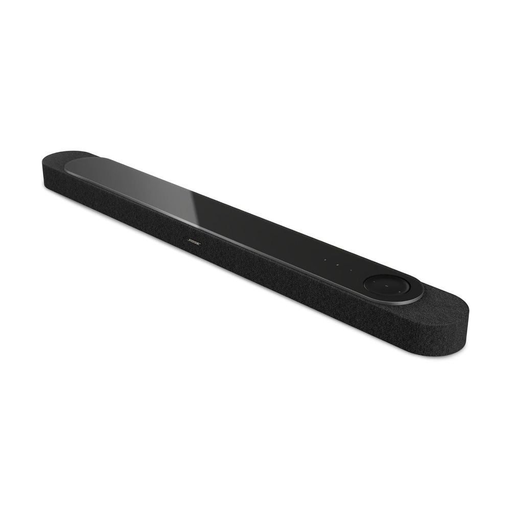 Barra de sonido Bose Lifestyle Ultra Soundbar Black modelo 892930-6100 en color negro con diseño moderno y elegante para audio portátil
