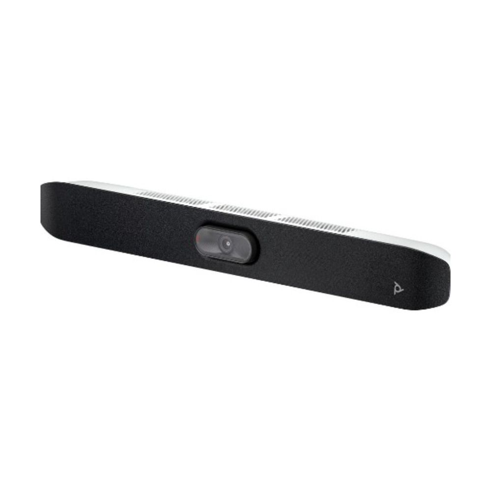 Barra de video Poly Studio X32 modelo A3SV5AA#ABA sin fuente de poder con diseño compacto para audio portátil
