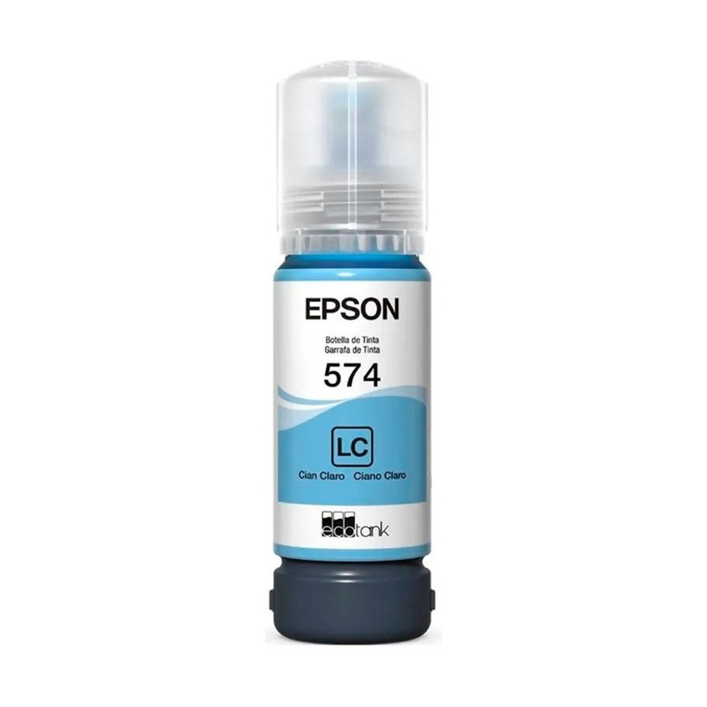 Botella de Tinta Epson T574520-AL Cian Claro