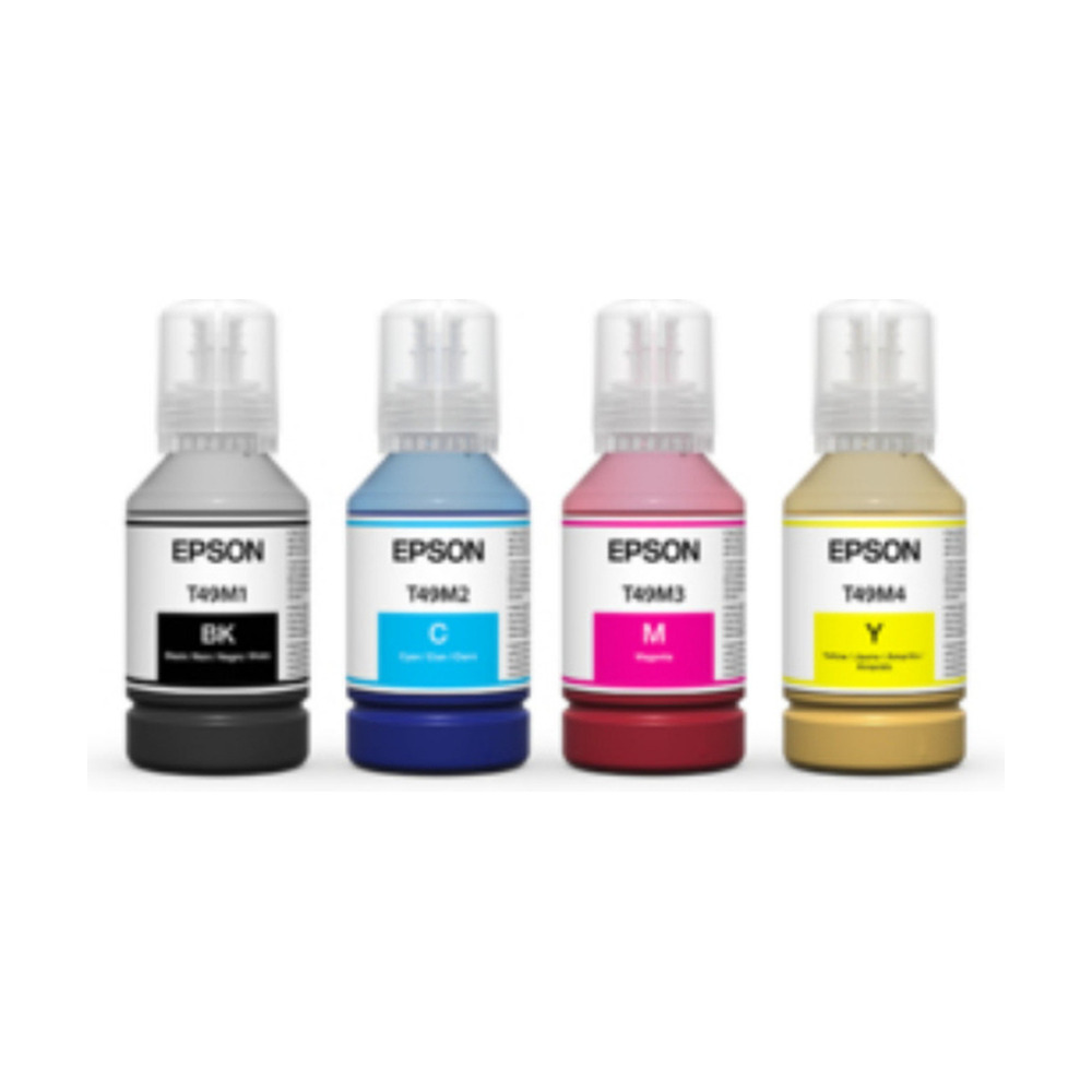 Botella de tinta amarilla Epson modelo C13T49M420 con capacidad de 140 ml para impresoras Epson