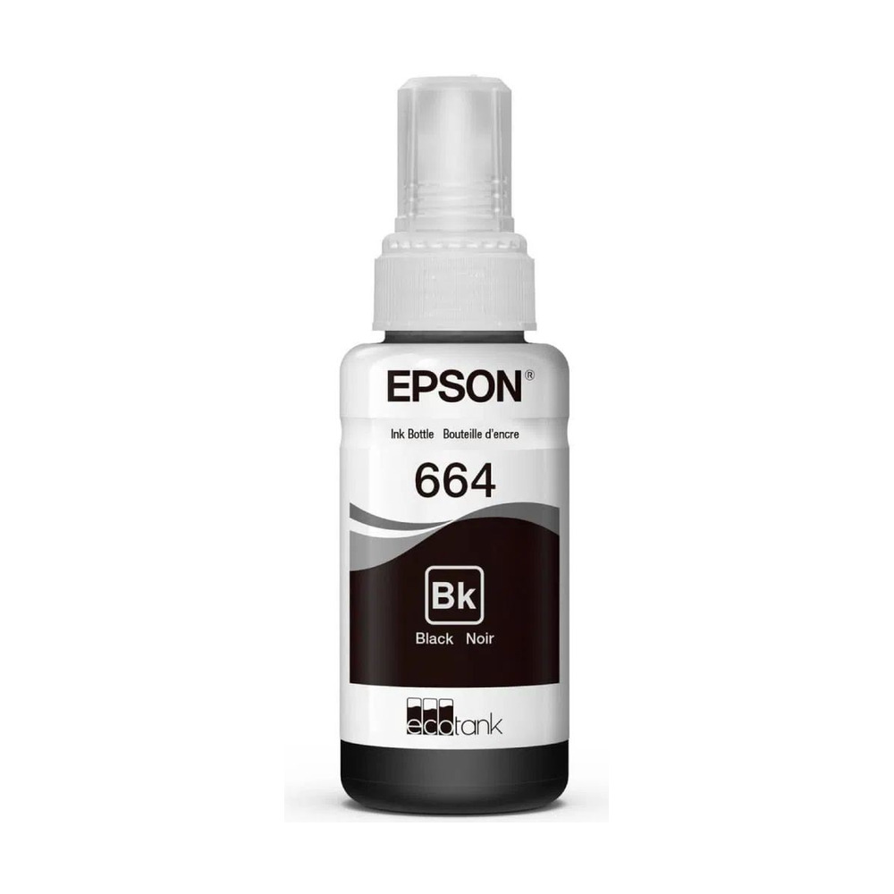 Botella Epson T664120 ECOTANK  Black  L200 21 /350 355 555