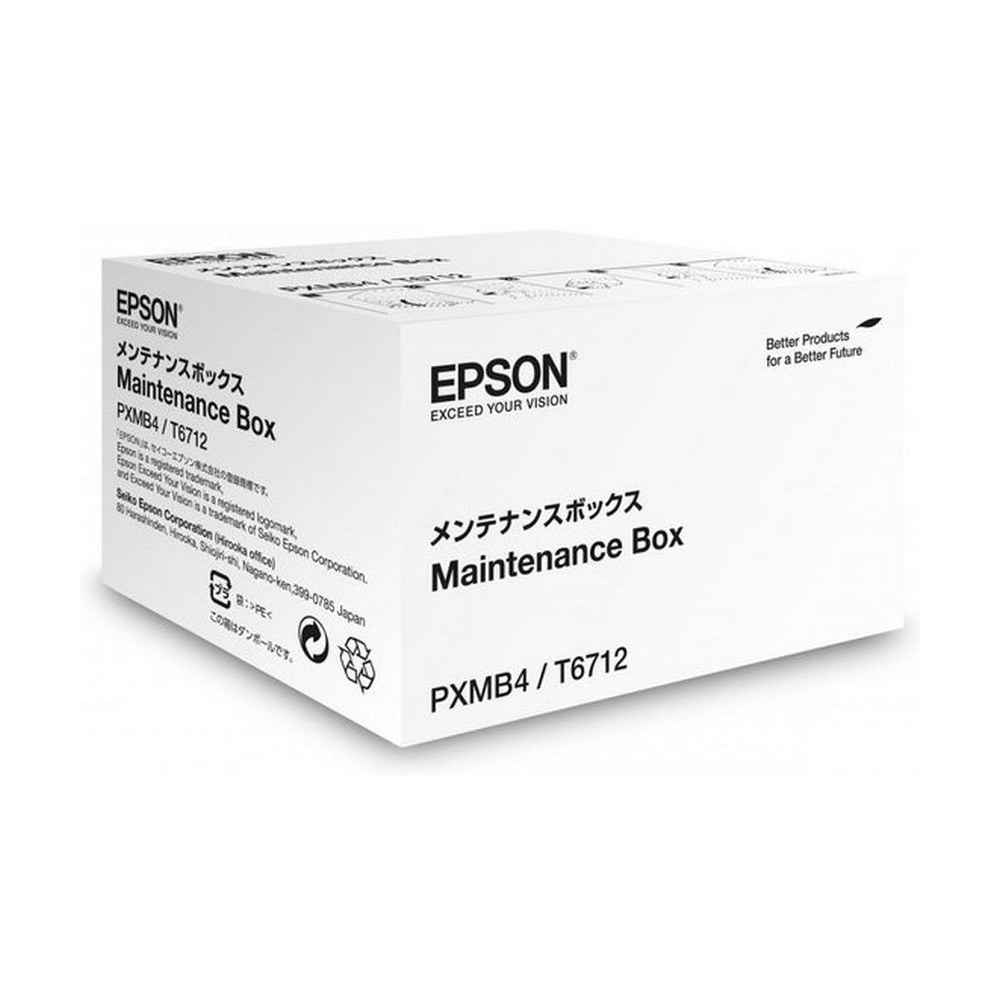 Caja de mantenimiento Epson C13T671200 para impresoras WorkForce WF-6090 WF-6590 WF-R8590 con capacidad de 75000 páginas