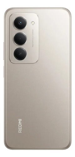 Parte trasera del Xiaomi Redmi 15 Dual Sim en color gris con cámara triple y acabado elegante en detalle
