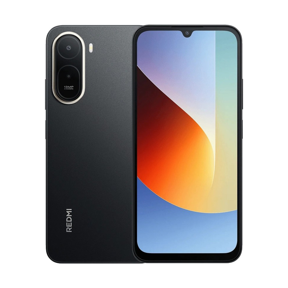 Celular Xiaomi Redmi A7 Pro color negro con pantalla de 6.9 pulgadas HD+ y cámara trasera dual de 13 megapíxeles