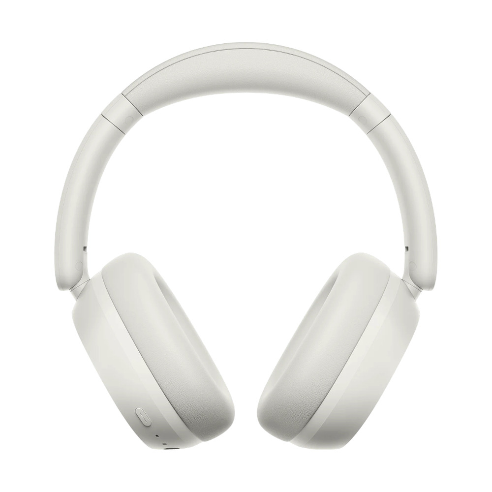 Diadema Xiaomi Redmi Headphones Neo modelo BHR08W2GL color sand white vista frontal con diseño cómodo y botones de control