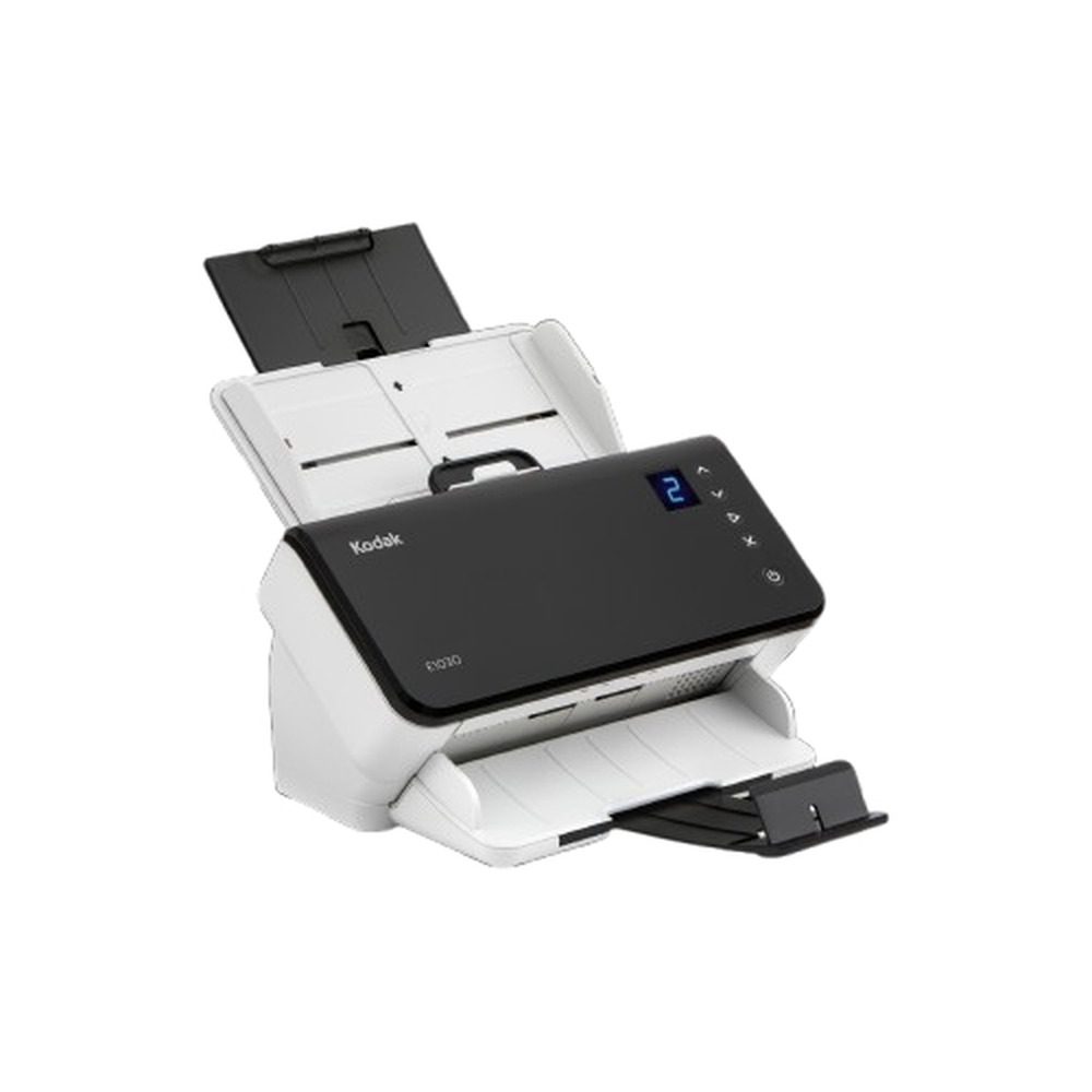 Escáner Kodak Alaris modelo E1030 con capacidad de 30 ppm y 60 ipm en blanco y negro y color, alimentador automático de 80 hojas