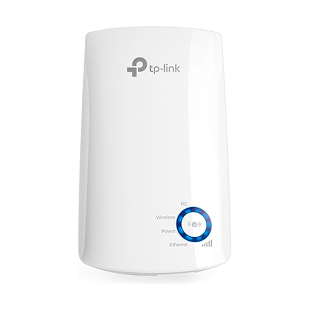 Extensor de rango WiFi TP-LINK TL-WA850RE con velocidad de 300Mbps y luz indicadora LED para señal y conexión WPS