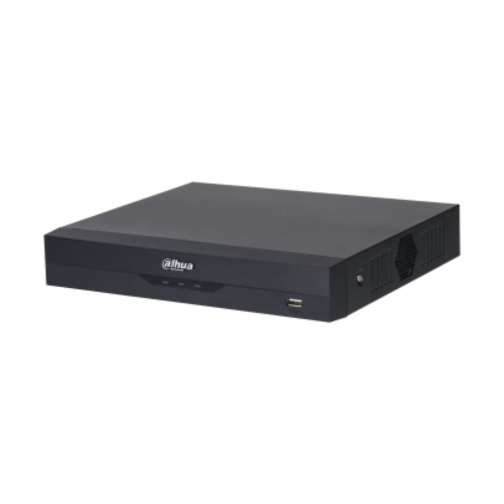 Grabador DVR Dahua modelo DH-XVR5116HS-5M-I3/T con 16 canales BNC analógicos y hasta 8 canales IP WiFi