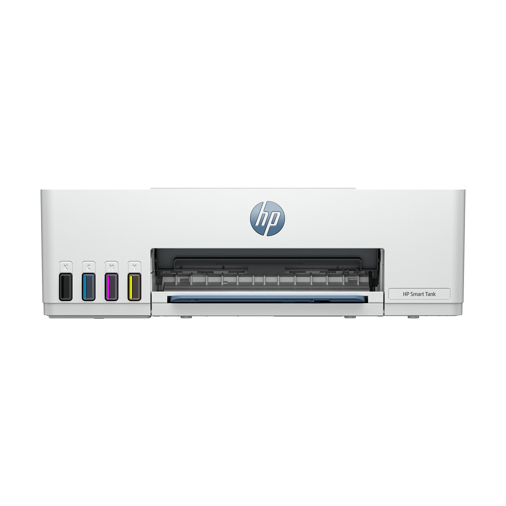 Impresora HP Smart Tank 215 modelo 4A8J0A#AKY vista frontal con tanques de tinta visibles para impresión en Bogotá Colombia