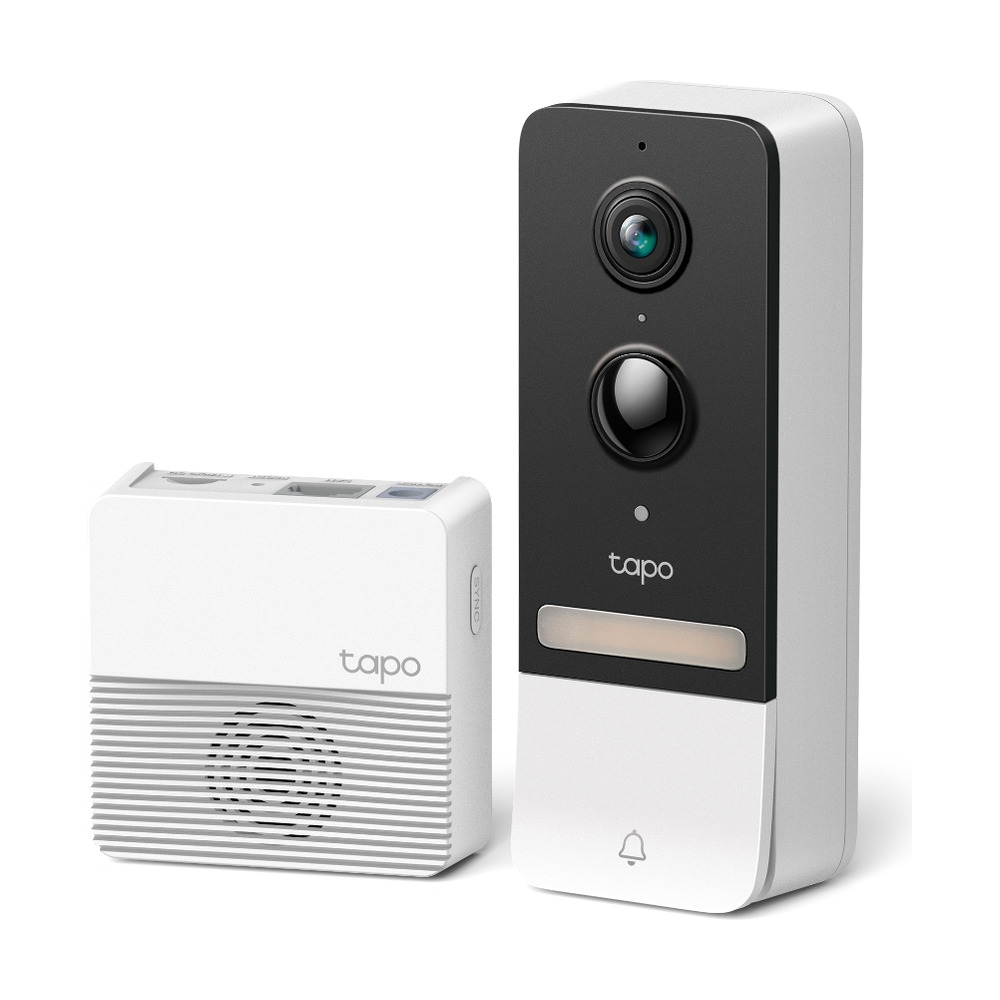Kit videoportero TP-Link Tapo D230S1 con cámara de 5 megapíxeles y batería para seguridad en el hogar