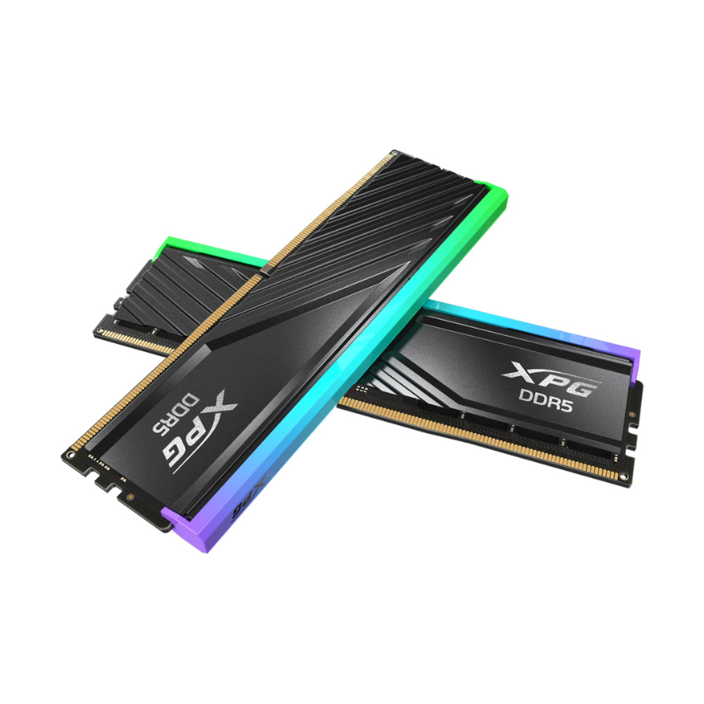 Memoria RAM para portátil gamer ADATA XPG Lancer Blade 16 GB DDR5 6000 MHz con iluminación RGB en negro