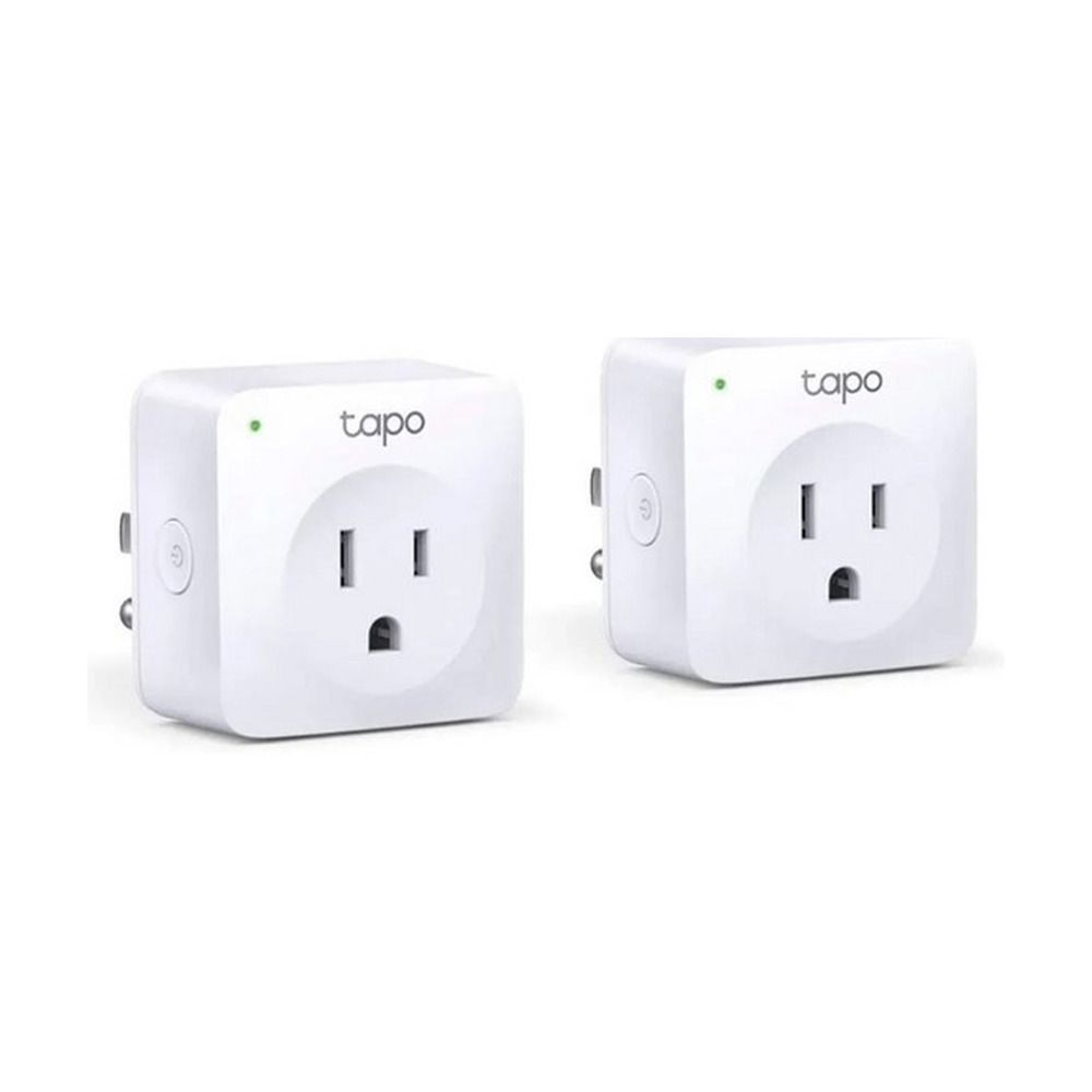 Mini enchufe inteligente TP-LINK Tapo P100 paquete por 2 con conectividad Wi-Fi para hogar inteligente en Bogotá Colombia