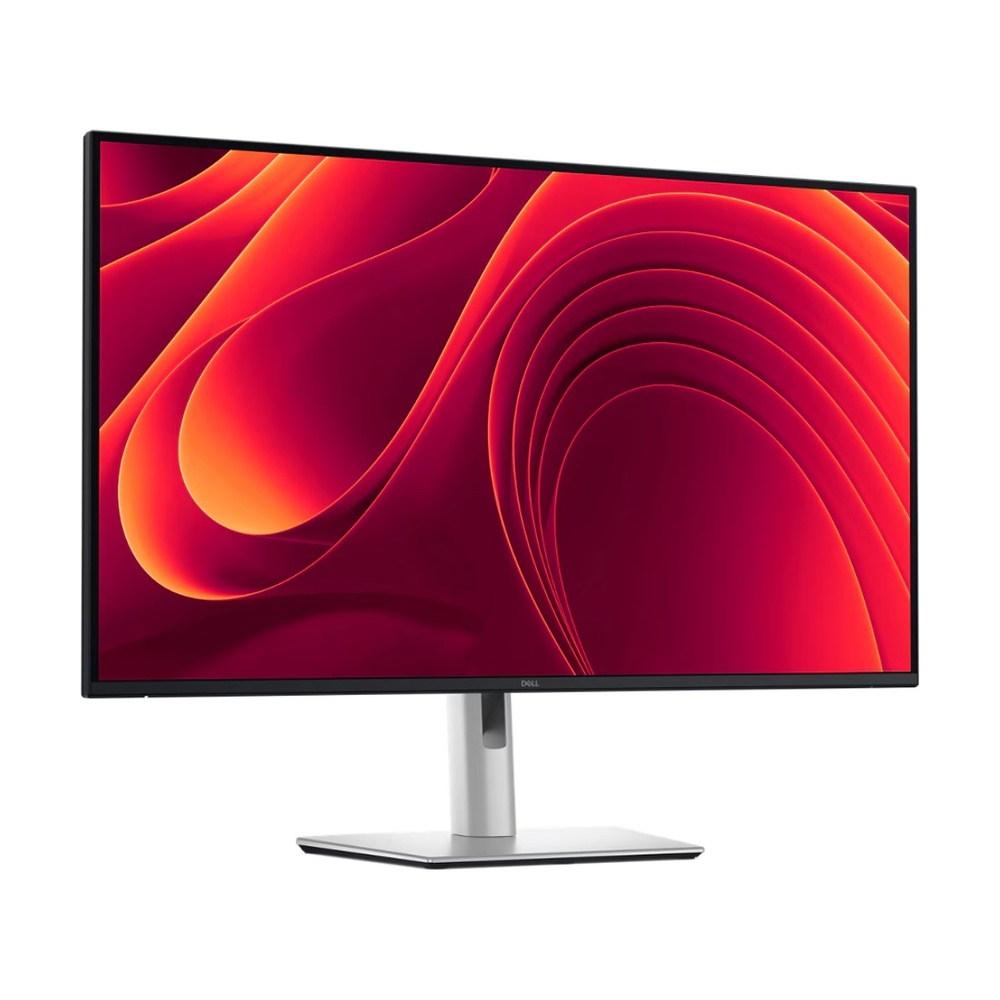 Monitor Dell P3225QE de 32 pulgadas 4K UHD con USB-C Hub en vista frontal ideal para oficinas y trabajos profesionales
