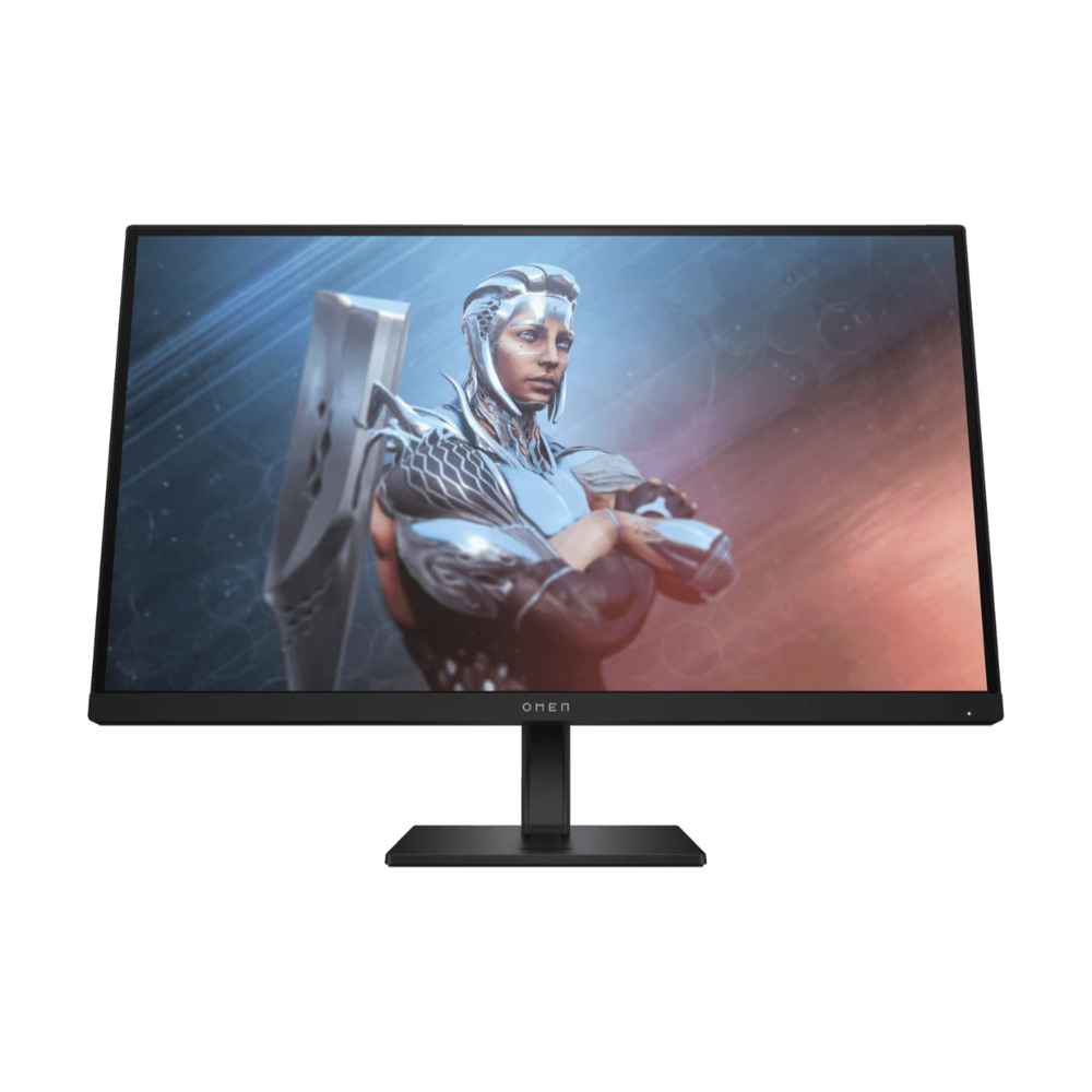 Monitor gamer HP OMEN G2 modelo AV4K1AA#ABA de 27 pulgadas con resolución FHD y 180Hz mostrando imagen de videojuego