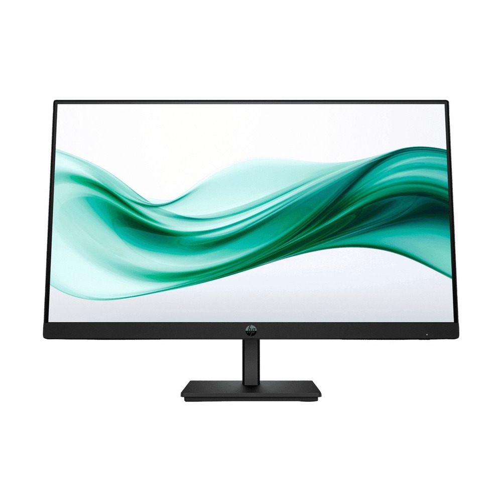 Monitor HP serie 3 Pro 24 pulgadas modelo 324pv con pantalla plana y resolución Full HD en vista frontal