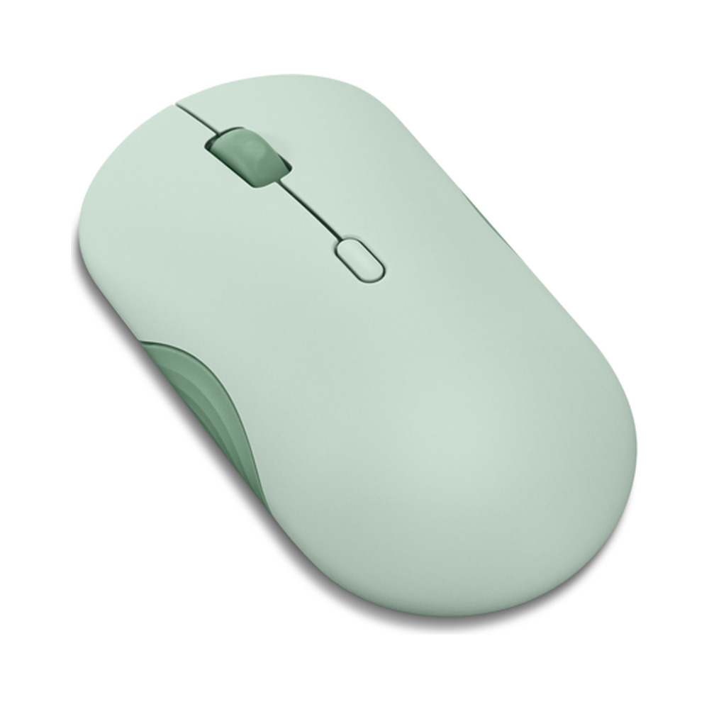 Mouse Bluetooth silencioso Lenovo 350 modelo GY51S61915 en color Breeze Moss con diseño ergonómico y botones suaves