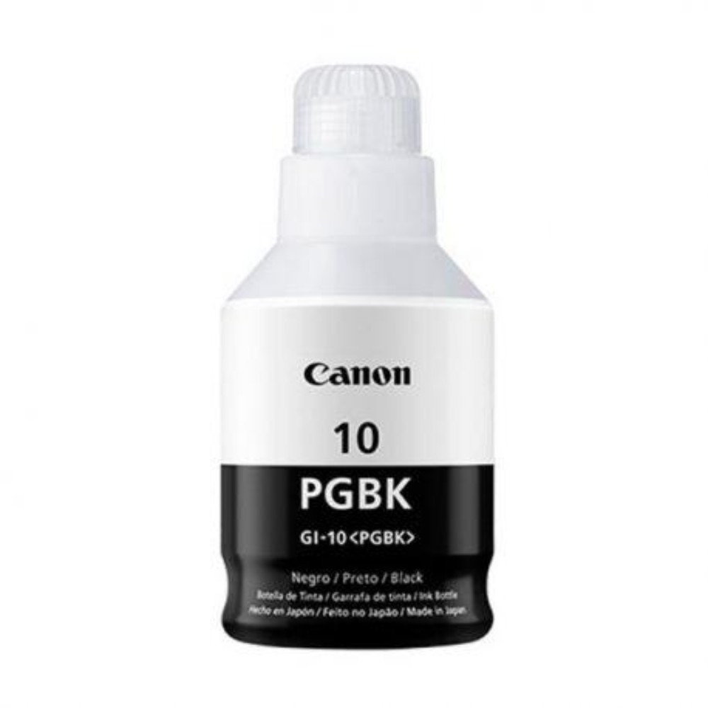 BOTELLA DE TINTA CANON GI-10 GI-10 PGBLACK (8.300 pag)