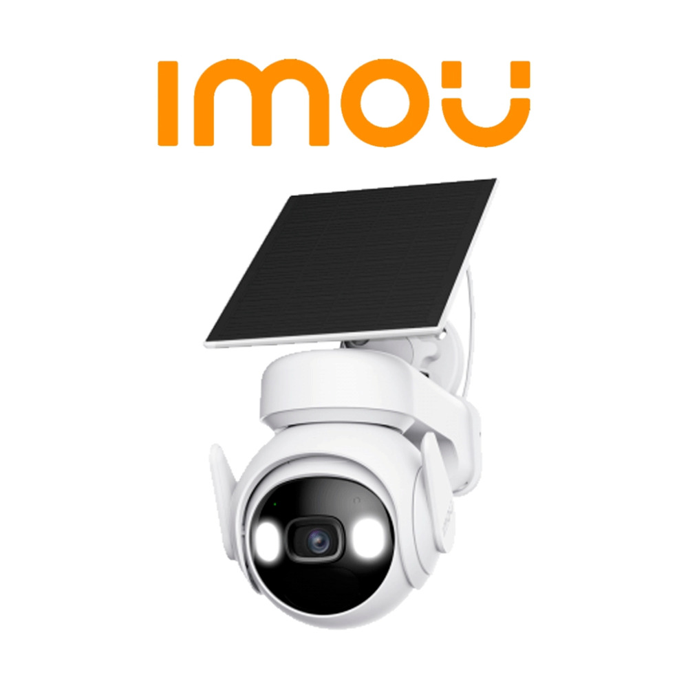 CAMARA CELL PT KIT LITE 3MP/2K WIFI, NIGHT VISION, BATERIA RECARGABLE 5000MAH, SD 256GB, DC 5V 2A POWER / MAS IMOU PANEL SOLAR TYPE-C 3W, IP66 IMOU PRINCIPAL