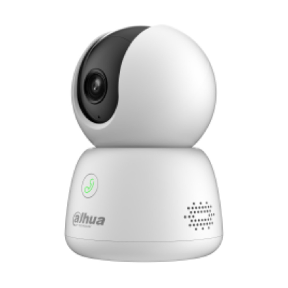 Cámara Dahua Wifi / 5MP / PT / DWDR, IR hasta 10mts, AI Detección Humana y Mascotas, Patrullas (Preset Patrol) Autoseguimiento, Alarma por Sonido Anormal, Boton de Llamada, WIFI 6, Audio vidireccional, Soporta Micro SD hasta 256GB, Gestion desde la App DMSS (Dahua) DAHUA
