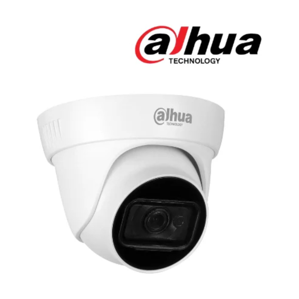 Cámara de vigilancia Dahua domo 8MP Lente 2.8mm Micrófono incorporado exteriores DAHUA PRINCIPAL