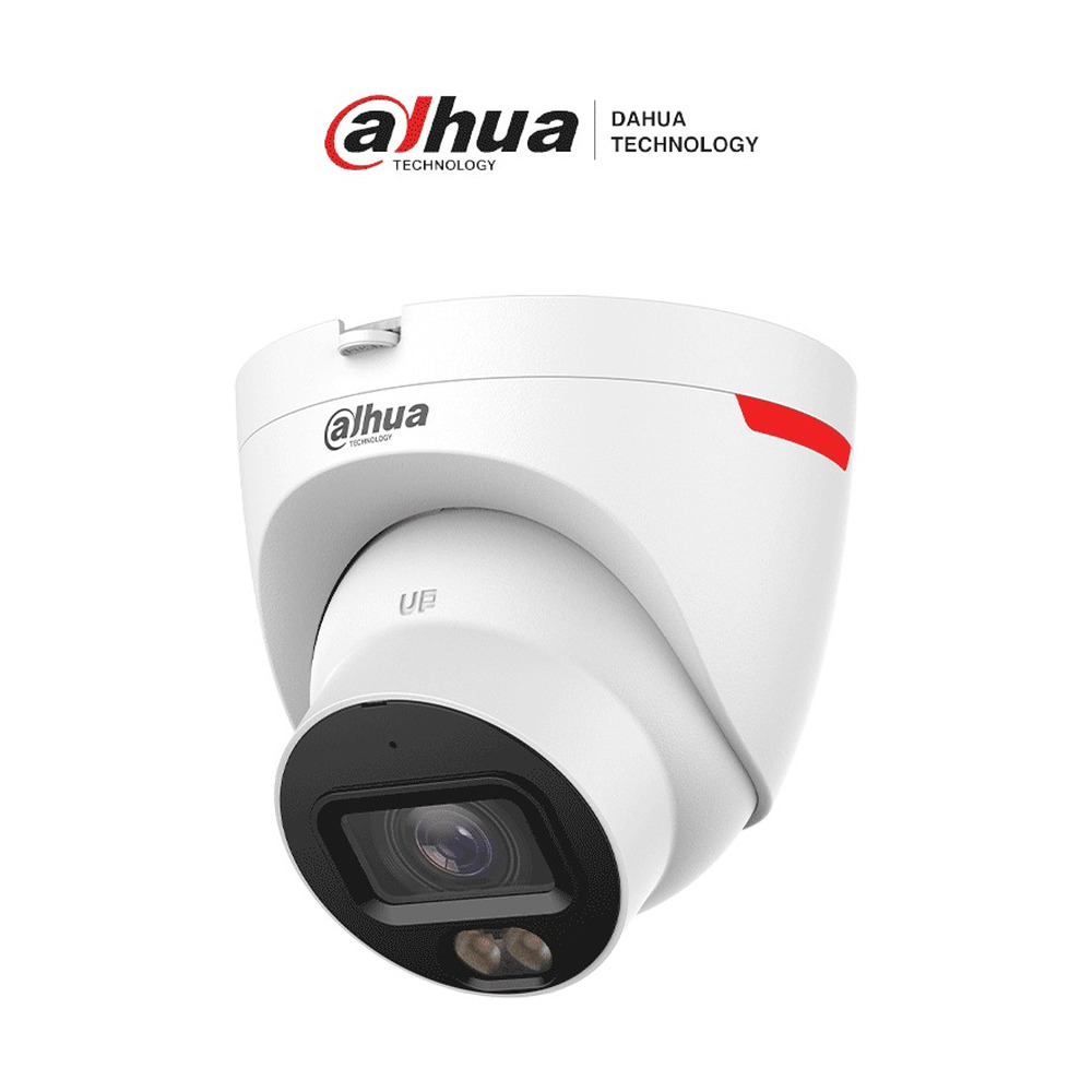 Cámara de vigilancia Dahua Domo IP 4MP lente fijo 2.8 mm Micrófono integrado exteriores DAHUA PRINCIPAL