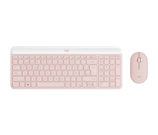 Combo Teclado + Mouse Inalámbricos Logitech MK470 Color Rosa LOGITECH