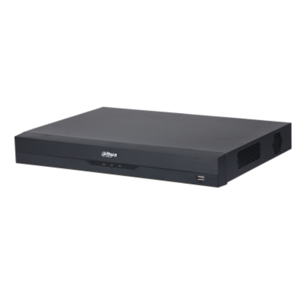 DVR de 16 Canales de 5 Megapíxeles Lite/ WizSense/ H.265+/ 2 Bahías de Discos Duros/ 16 Ch HDCVI +8 Canales IP/ Hasta 24 Ch IP/ 2 Canales de Reconocimiento Facial/ Codificación IA/ SMD Plus/ Proteccion Perimetral/ acupick