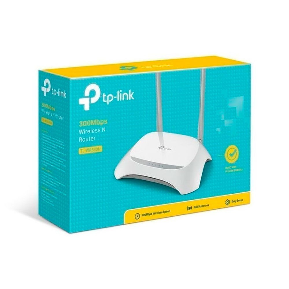 Router Tp-link TL-WR840N 300Mbps 2 antenas