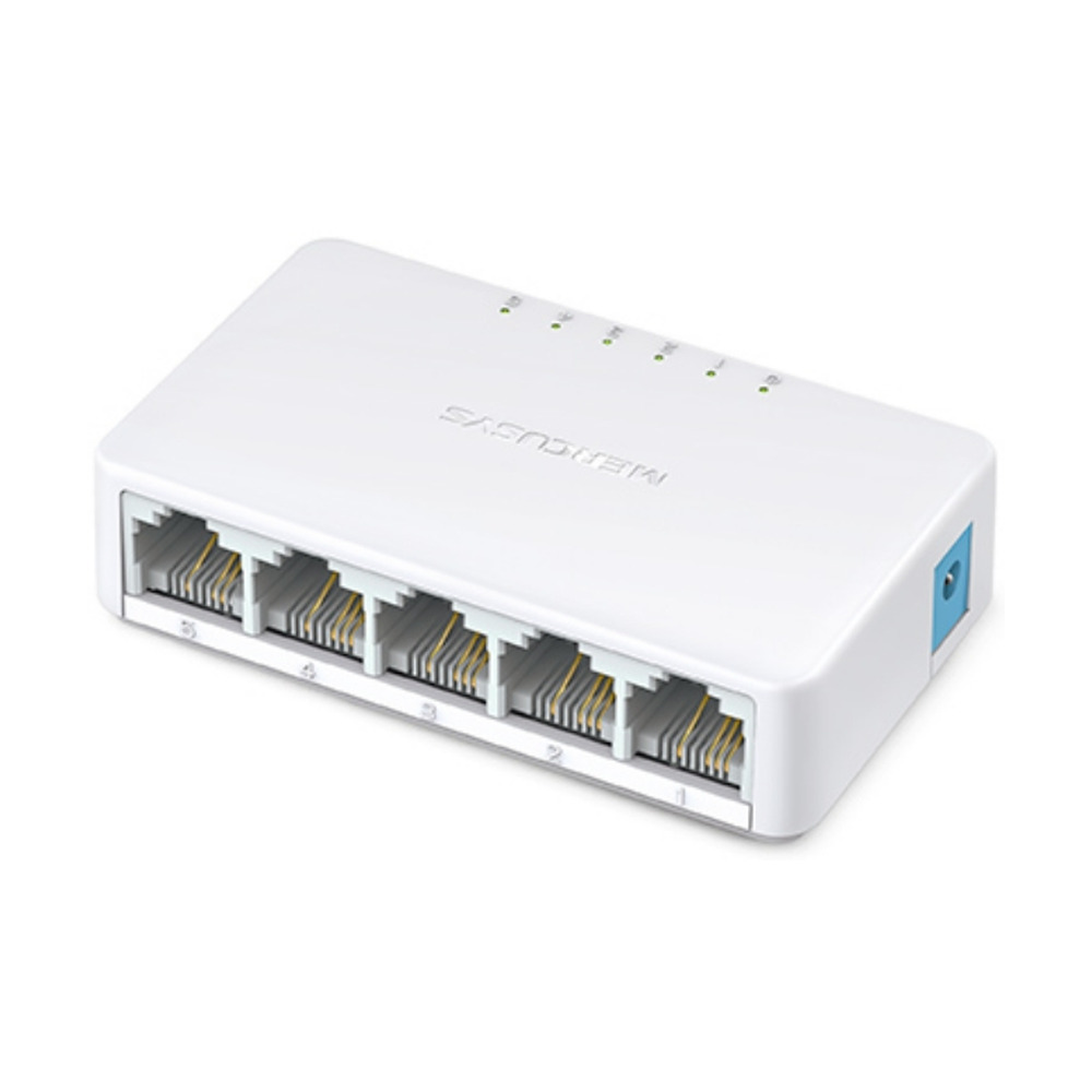 Switch Mercusys 5 puertos No adminstrable 10/100Mbps de escritorio