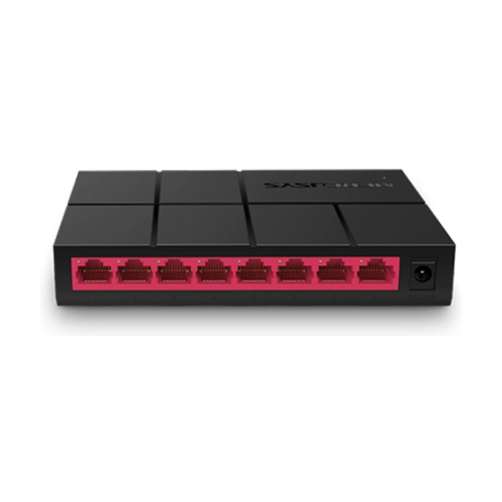 Switch Mercusys 8 puertosNo administrable Gigabit para escritorio
