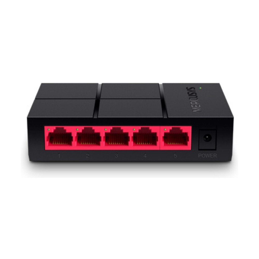 Switch Mercusys de escritorio No administrable 5 puertos Gigabit