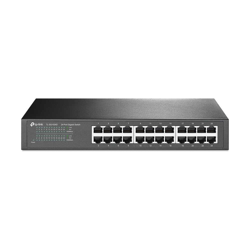 Switch TPLINK 24 Puertos Gigabit No administrable de Escritorio o Rack