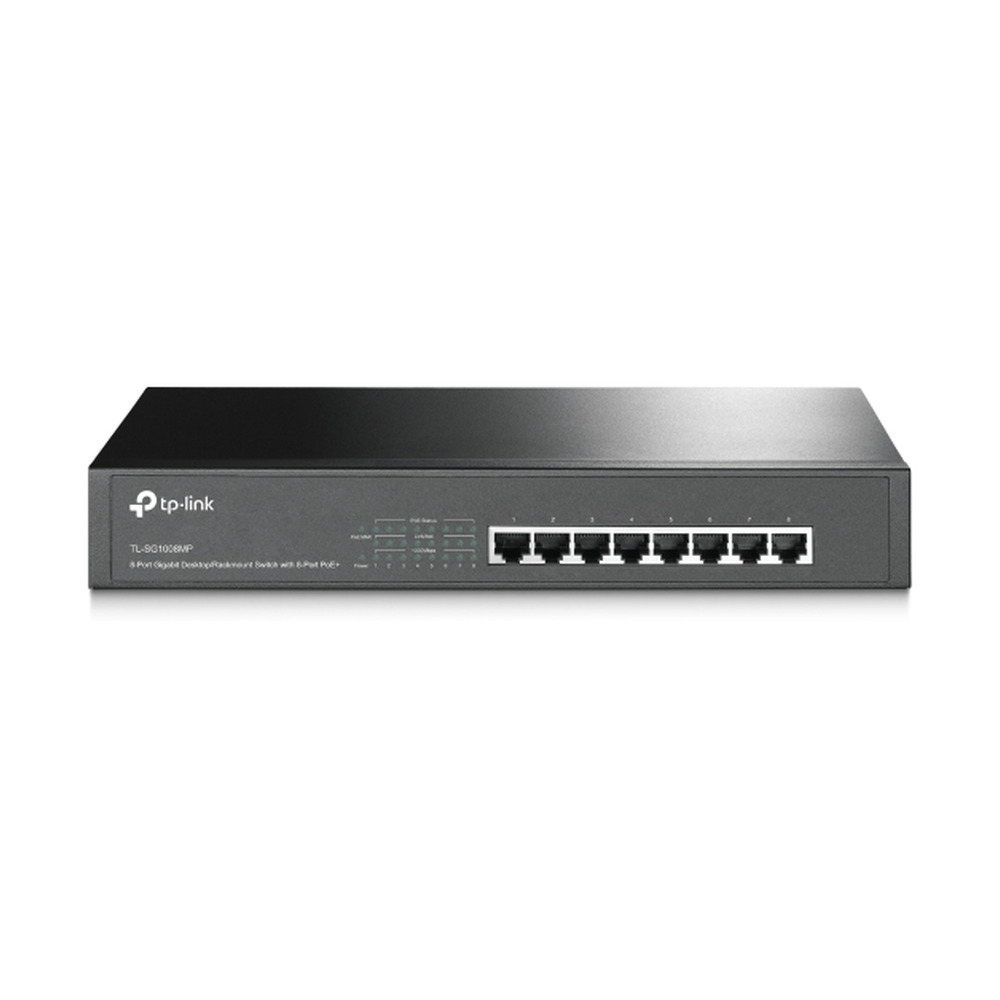 Switch Tplink TL-SG1008MP Gigabit 8 puertos PoE no administrable para escritorio y rack