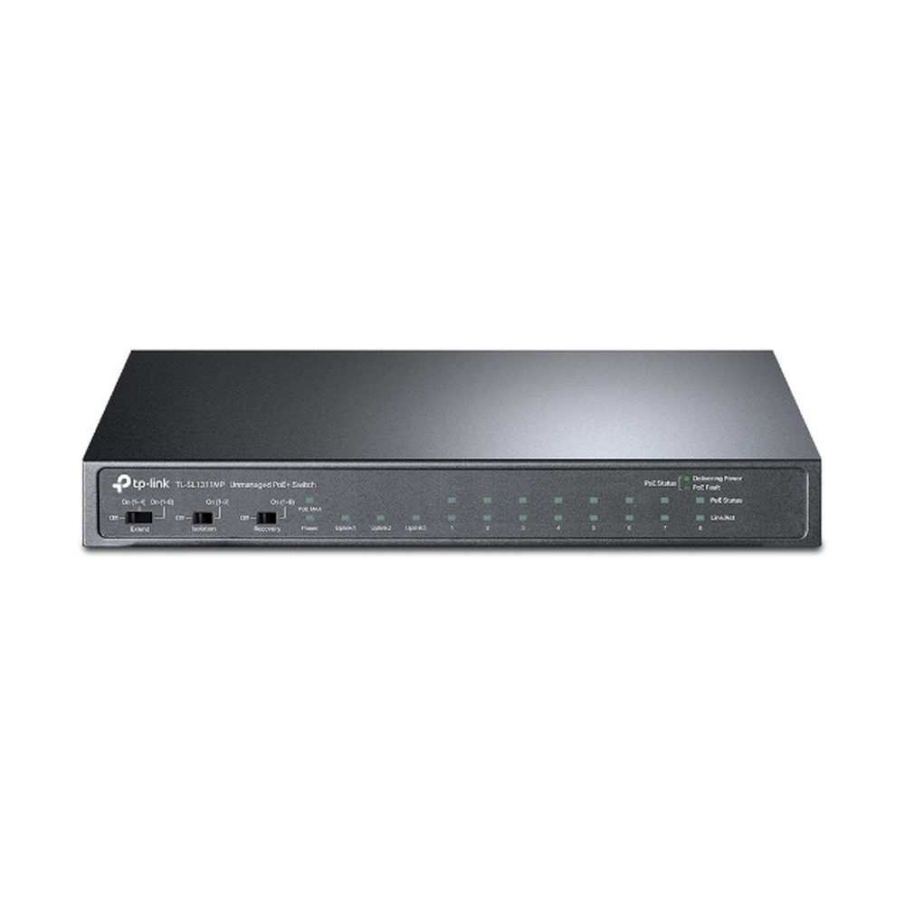 Switch Tplink TL-SL1311MP Gigabit de 8 puertos no administrable PoE + de escritorio