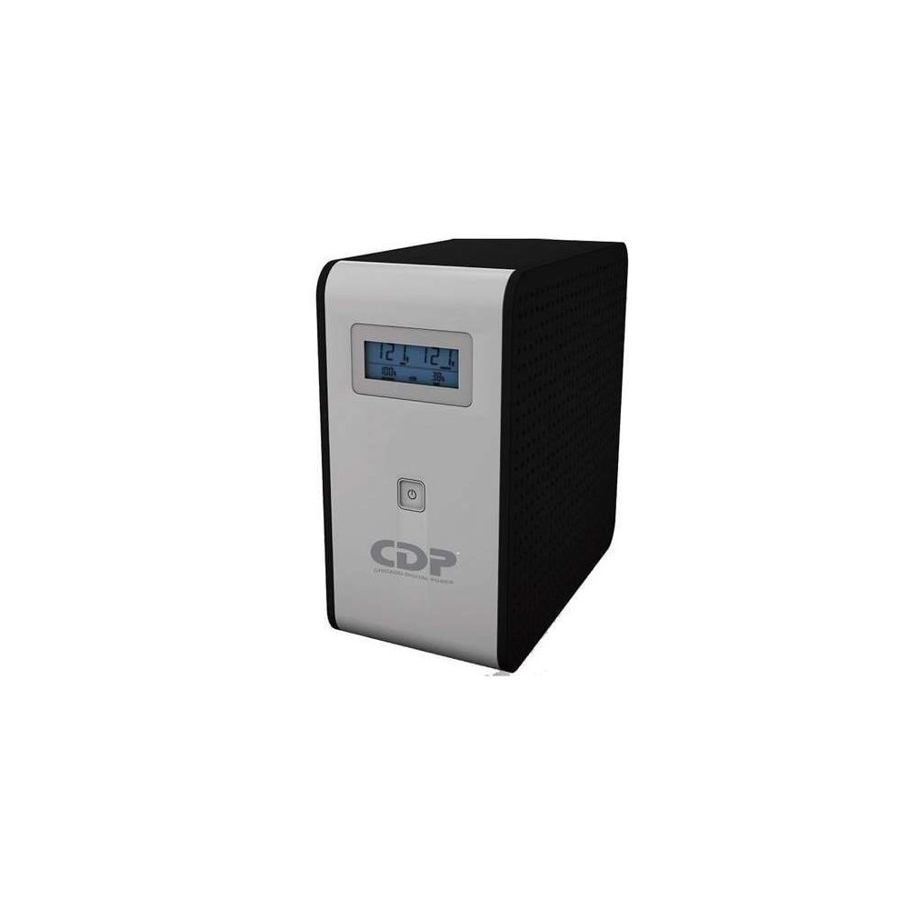 UPS CDP R-Smart 1210 Línea Interactiva 1200VA 600W 120V AC Monofásica con Pantalla LCD en Torre CDP