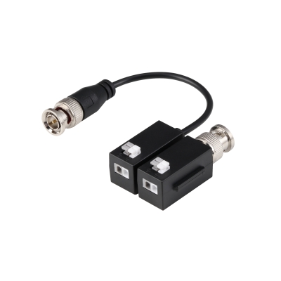 Video Balun pasivos 4K hasta 8MP a 200 metros 720P, 1080P, 4MP, 5MP y 4K HDCVI, TVI, AHD y CVBS