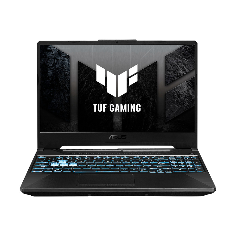 Portátil ASUS TUF Gaming A15 modelo 90NR0JF7-M00TN0 con procesador AMD Ryzen 7, 16GB RAM, SSD 512GB y tarjeta gráfica RTX 3050 con teclado retroiluminado