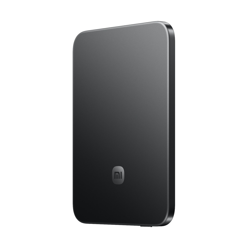 Power Bank Xiaomi BHR0913GL 5000mAh UltraThin Magnetic en color negro con diseño portátil y compacto para carga rápida
