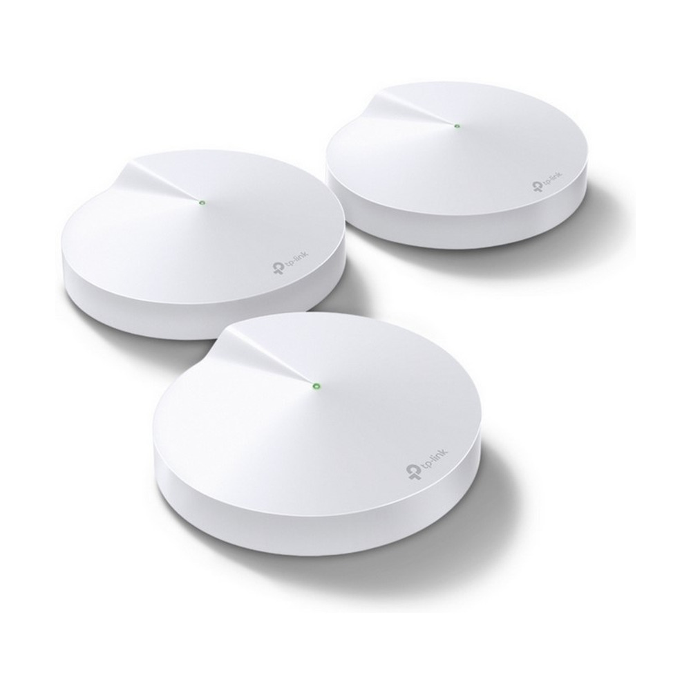 Router sistema de malla TP-LINK Deco M5 3-Pack con tecnología Gigabit y Dual Band en color blanco
