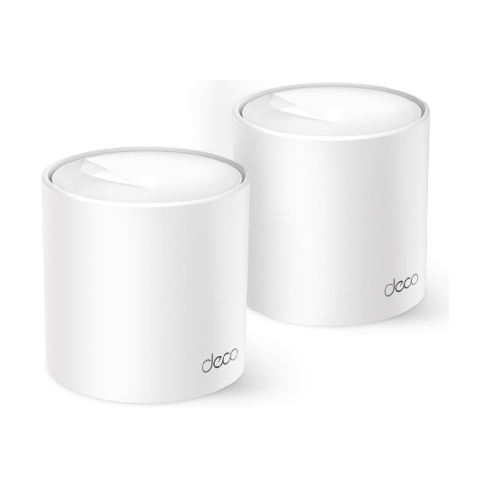 Sistema Wi-Fi Mesh Tp-link Deco X10 3-pack con tecnología AX1500 Dual Band Wi-Fi 6 para cobertura inalámbrica avanzada