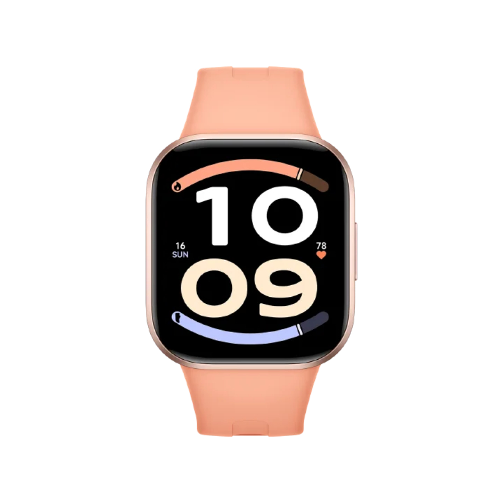 Smartwatch Xiaomi Redmi Watch 6 Active modelo BHR09CYGL color naranja mostrando pantalla frontal con hora y actividad en Bogotá Colombia