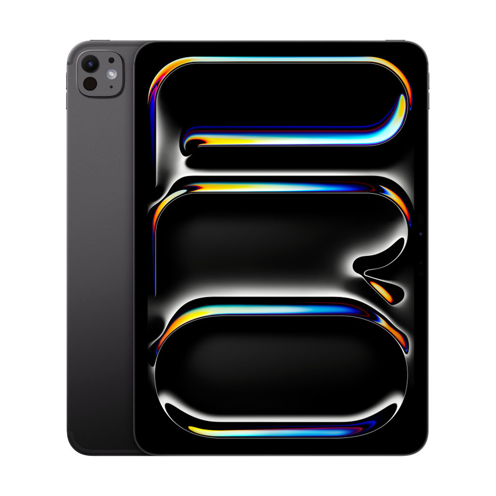Tablet Apple iPad Pro 11 pulgadas modelo ME2Q4CL/A con 512GB, Wi-Fi y Cellular en color Space Black vista frontal