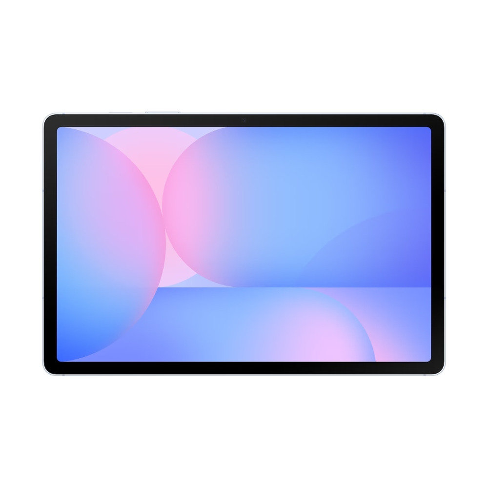 Tablet Samsung Galaxy Tab S10 FE modelo SM-X520NLBACOO con pantalla de 10.9 pulgadas en color azul vista frontal