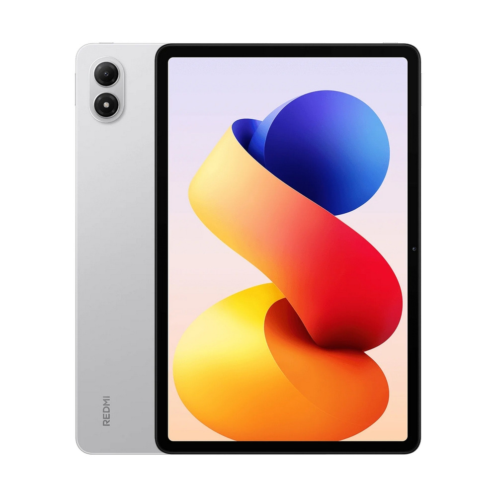 Tablet Xiaomi Redmi Pad 2 Pro color silver con pantalla táctil de 12,1 pulgadas y diseño frontal moderno