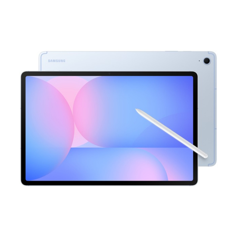 Tableta Samsung Galaxy Tab S10 FE modelo SM-X620NLBECOO con pantalla de 13.1 pulgadas y lápiz digital en color azul