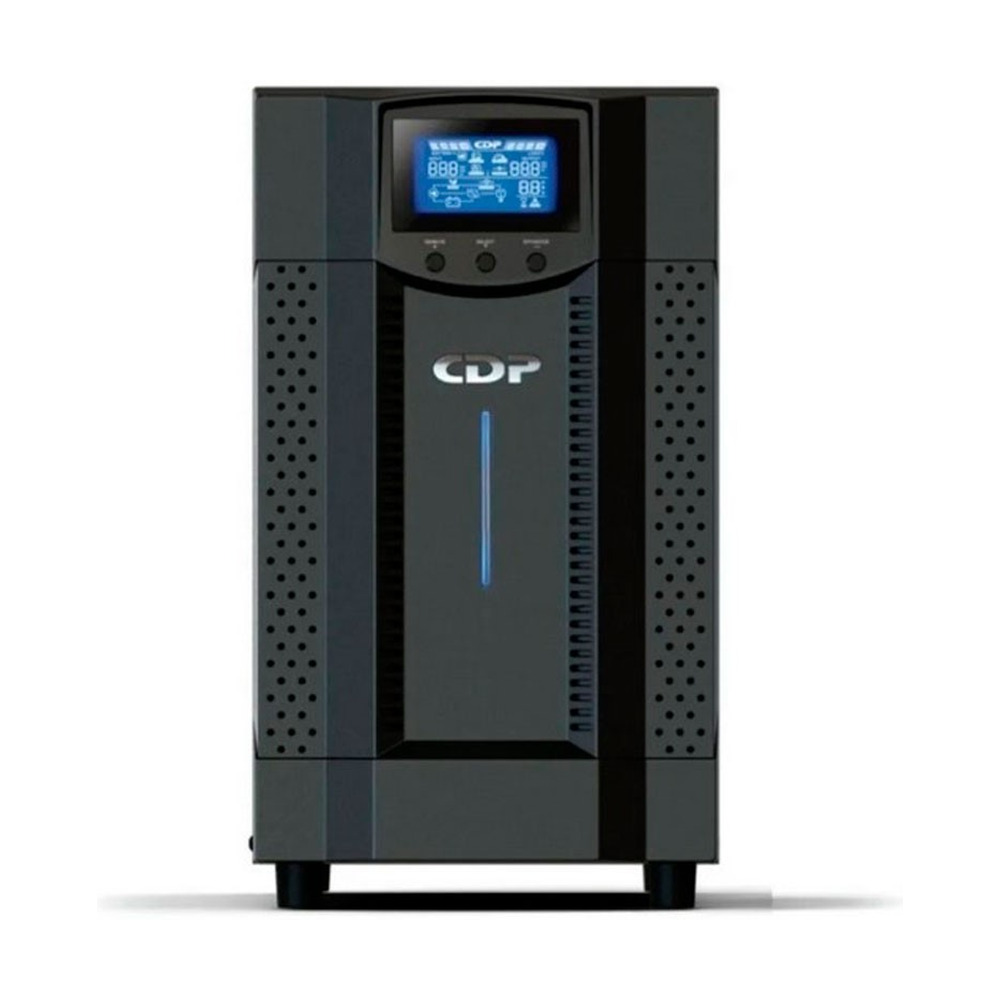 UPS CDP UPO11-2 AX online de doble conversion con capacidad de 2kVA y 2000W en torre color negro frontal