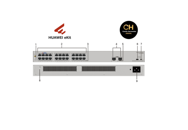 huawei ekit distribuidor autorizado para colombia switch acces point ap interior exterior router camilohernandez S110-24LP2SR